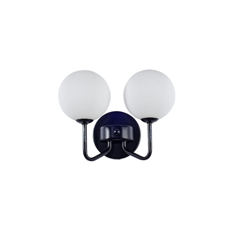 Armed Sconce, Matt Black