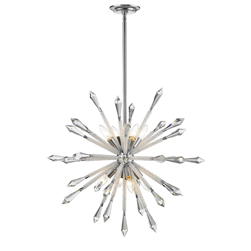 Lustre sphérique Spoutnik 12 lumières Pickering, 8