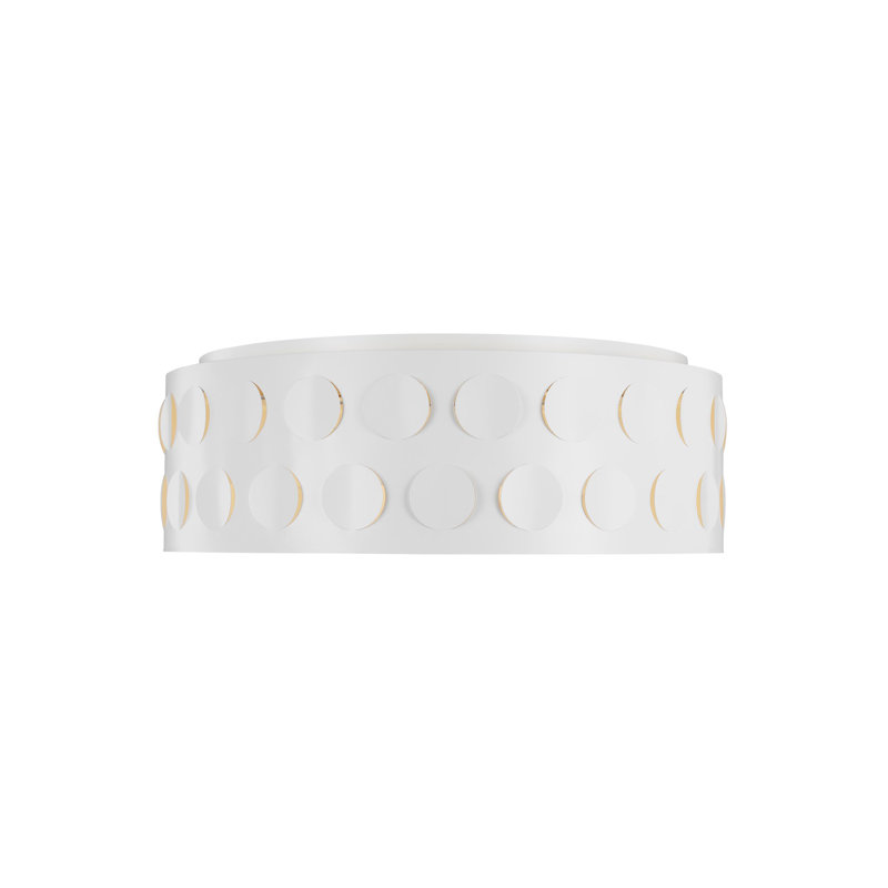 Dottie Flush Mount, Matte White