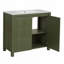 Meuble-lavabo de salle de bain avec lavabo en céramique-339069186