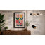 Daisy Bloom Symmetry Botanical - Framed Print-339627236-339627259