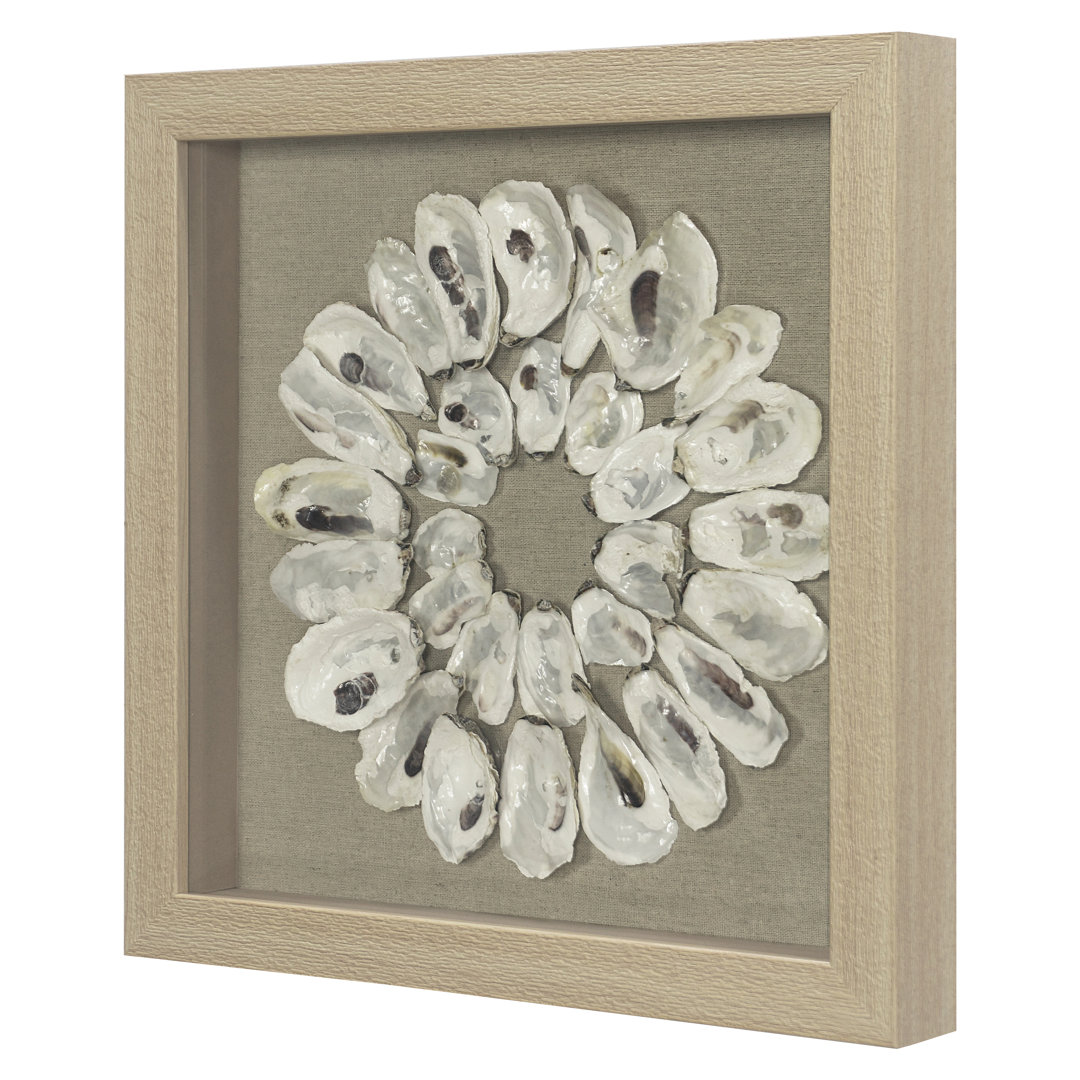 Handmade Coastal Nautical & Beach Wall Decor on Fabric Rosecliff Heights