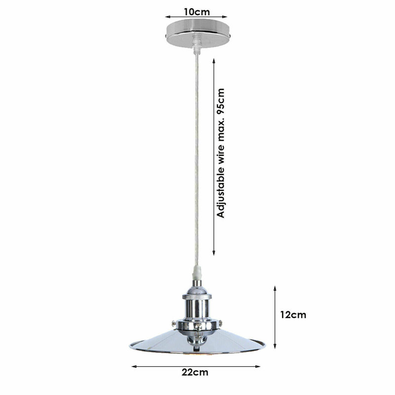 Beachwood 1 - Light Chrome Pendant
