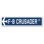 Plaque de rue Bart F-8 Crusader Air Force