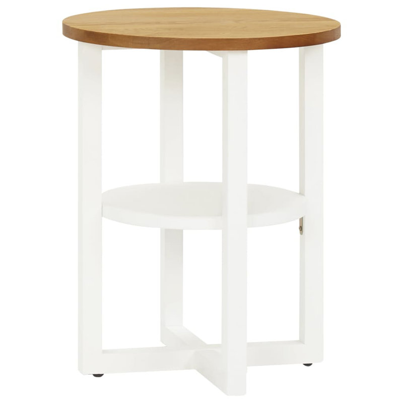 Mincey Solid Wood Frame End Table
