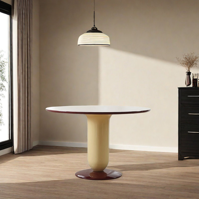 Andu, Blanc/rouge, H 29,52 po x L 43,3 po x l 43,3 po, Rouge / Jaune