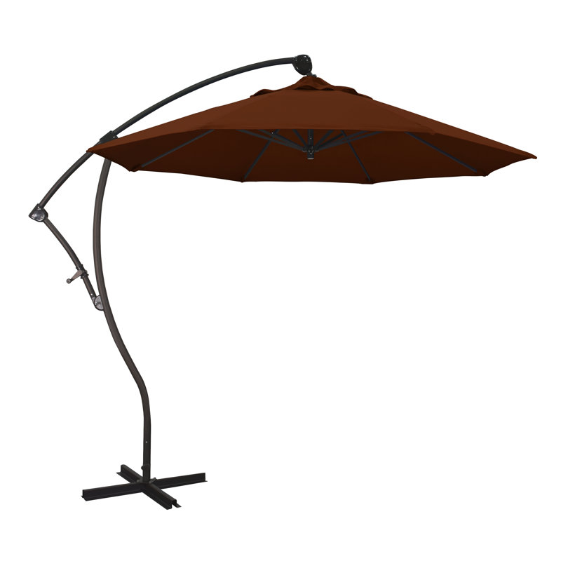 112'' Cantilever Umbrella, Brick Performance Canvas