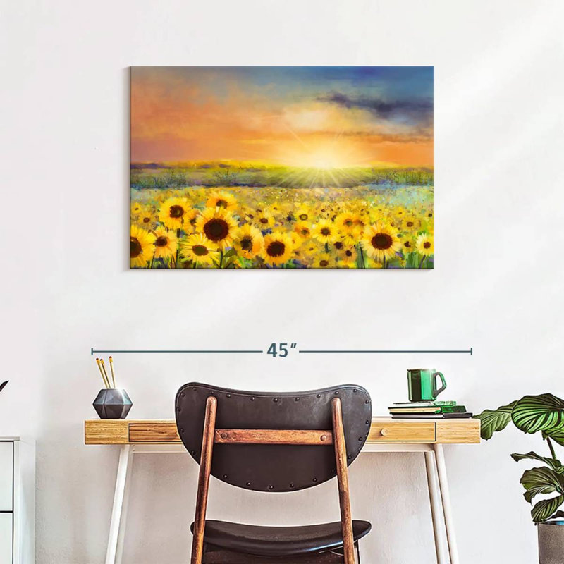 Huile de tournesol Alvord, H 24 po x l 36 po
