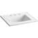 Ceramic Impressions 25" Single Bathroom Vanity Top
