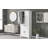 Bathroom Storage Cabinet with Doors and Drawer, Multiple Storage Space, Adjustable Shelf-1319469047