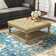 Fontanet 34" Wide Tufted Square Cocktail Ottoman/Coffee Table