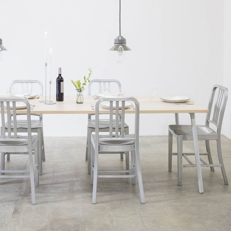 1006 Navy® Side Chair, Hand Brushed