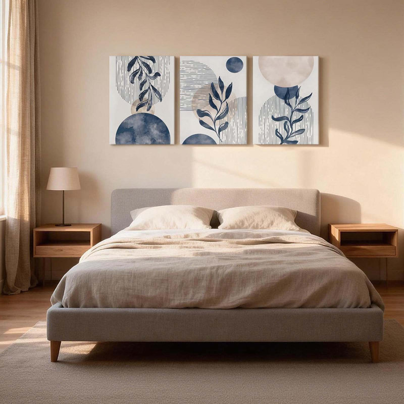 3 Piece Wrapped Canvas Wall Art