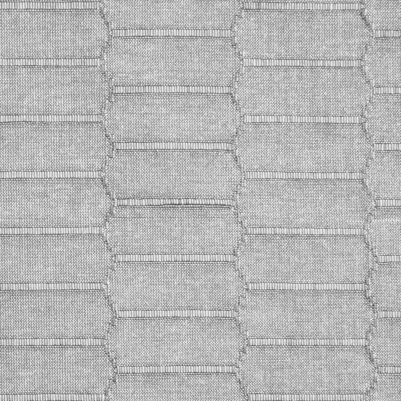 Martha Stewart Honeycomb Modern Farmhouse Table Runner, Charcoal Gray