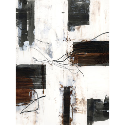 Mocha And Black I by Cartissi - Wrapped Canvas Print