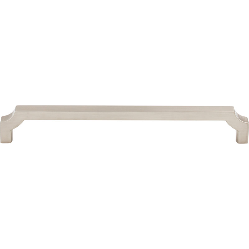 Davenport 7 9/16" Center to Center Bar pull, 7 9/16" Center to Center, Brushed Satin Nickel