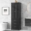 Grande armoire de rangement avec trois tiroirs pour le bureau de la salle de bain-538704797