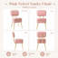 Tabouret de coiffeuse, beige-137800315