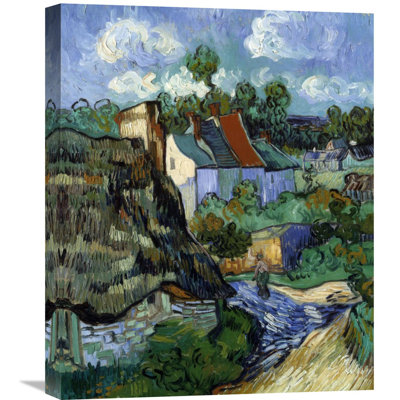 " Houses At Auvers " by Vincent Van Gogh