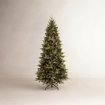 Lighted Artificial Spruce Christmas Tree