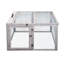 Cage à lapins portable d'extérieur avec fonctionnalité polyvalente pour animaux de compagnie