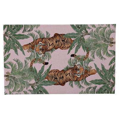 Rumble In the Jungle Non-Skid Bath Mat
