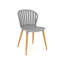 Chaises de salle à manger d'extérieur 100% bois Amazonia-88492185-88887042