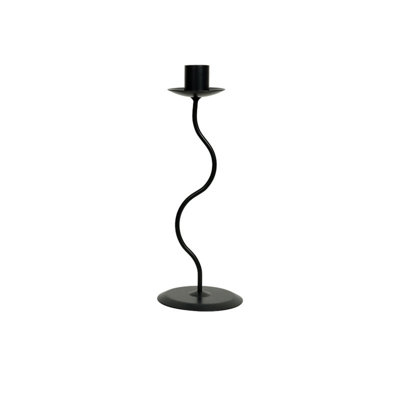 Chandelle de table en métal 9,45 po de hauteur