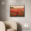 «Sea of Red Poppies II», art mural sur toile par Art Remedy-115149745-115149741