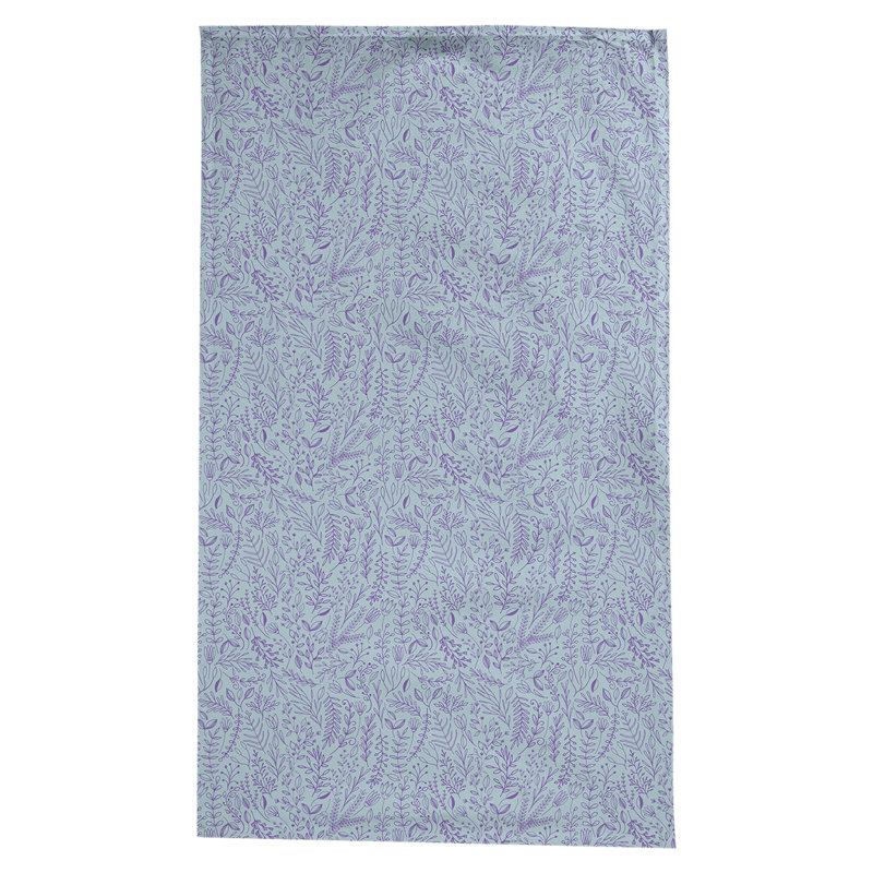 Leffel Ditsy Floral Pattern Tablecloth, Blue/Purple
