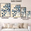 Feuillage indigo rampant - Tableau botanique encadré-1720333960-1720334064