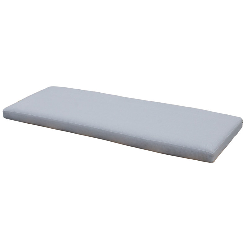TB Bench Outdoor Cushion, Bamboo Bay Cloud, 50"W x 19"L