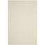 Tapis ivoire en laine noué à la main McArthur Stone Wash-22810165