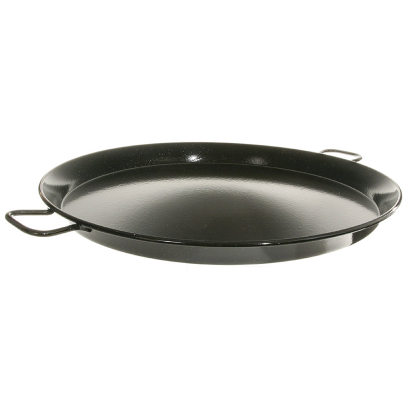 Poêle à paella en acier émaillé Garcima, 32 po