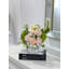 Faux Peony And Hydrangea In Vase-1533365860