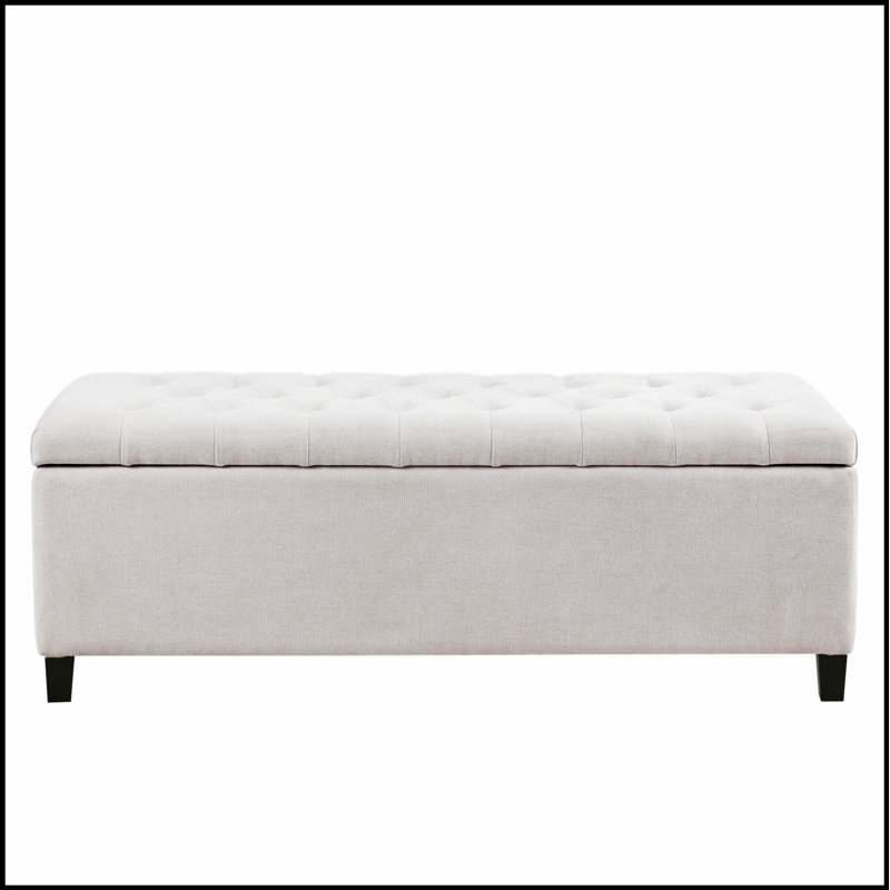 Tufted Top Soft-Close Storage Bench