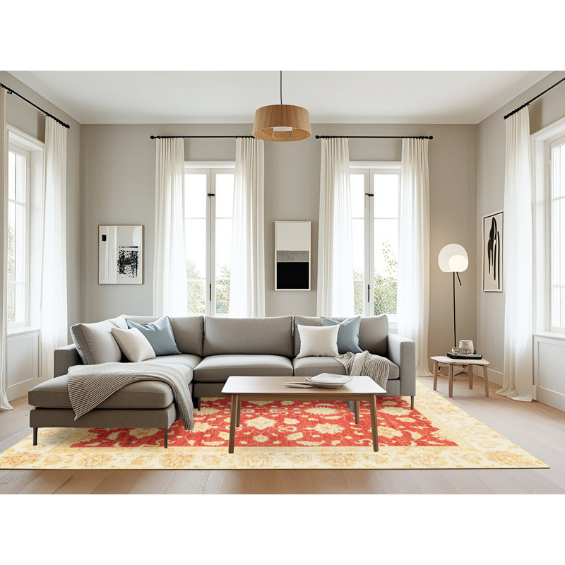 Tapis abstrait moderne 3432, Rectangle 8 pi x 10 pi