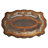 Villa Valencia Wood and Marble Coffee Table - Classic Chestnut