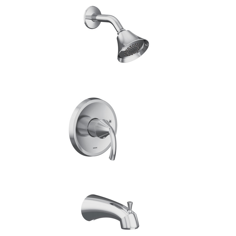 Glyde Eco Performance Tub and Shower Faucet, Chrome
