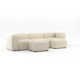 Winnie 4 - Piece Modular Upholstered Chaise L-Sectional