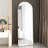 64.9"×23.2" 4th Gen Gold Aluminum Alloy Arched Full Length Floor Mirror