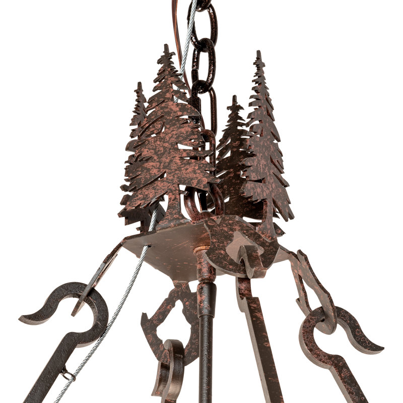 Rustic Lodge 6 - Light Pendant