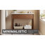 Ensemble de meuble-lavabo simple 48 po avec plateau en céramique Modway Zaire-94387526-94387529