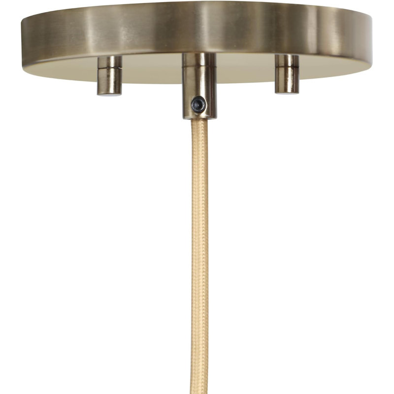 Demetriu 1 - Light Bronze Square/Rectangle Pendant