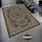 Antibacterial Woven Carpet (2.6 x 4.0 ft), 100% Polyester, 0.3 in Pile Height | Non-Slip PVC Dot Underside, 3D Digital Printing | Machine Washable, Easy Care for Living Room, Bedroom & Office-1142053293