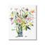 «Abstract Bouquet Vase On Canvas» par Claudia Bianchi, impression-93925661-93925662