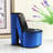 9" Tall Display Jewelry Box With Hooks, High Heel Shoe Design, Blue Velvet, Shoe Storage-930758235