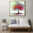 Colourful Tree - No Frame Painting on Canvas