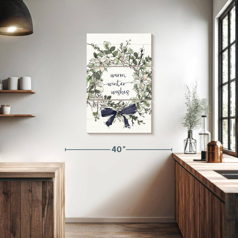 Arc de Noël Tergel Modern Farmhouse, H 38 po x l 24 po
