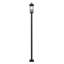 Luminaire d'extérieur sur pied 4 lumières Olvera